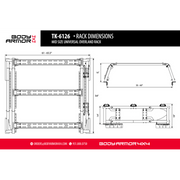 Body Armor 4x4 Universal Mid-Size Overland Rack