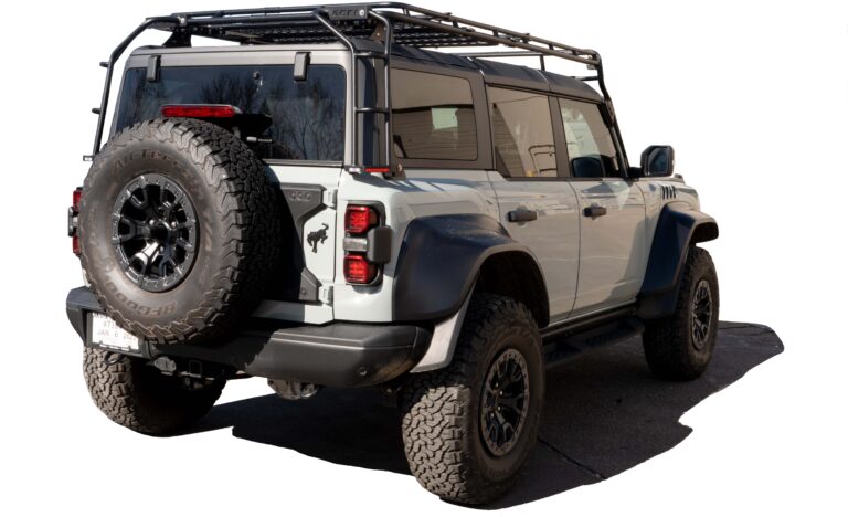 Gobi Stealth Platform Rack for Ford Bronco Raptor Edition 4-Door Hard Top - 2021 - On - Sunroof Opening W/ Multiple Light Mount