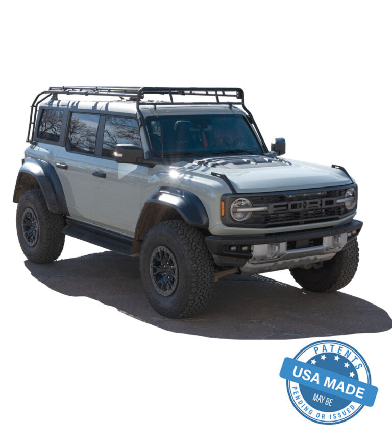 Gobi Stealth Rack For Ford Bronco Raptor Edition 4-Door Hard Top - 2021 - On