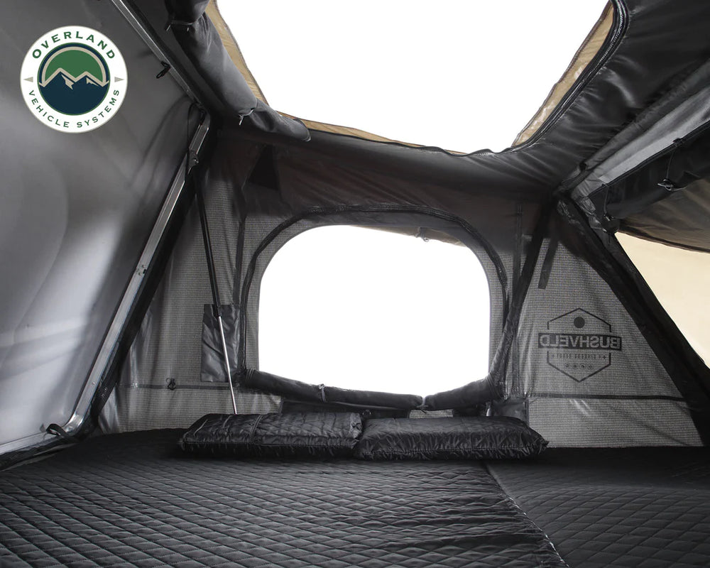 Overland Vehicle Systems Bushveld II Hardshell Rooftop Tent interior
