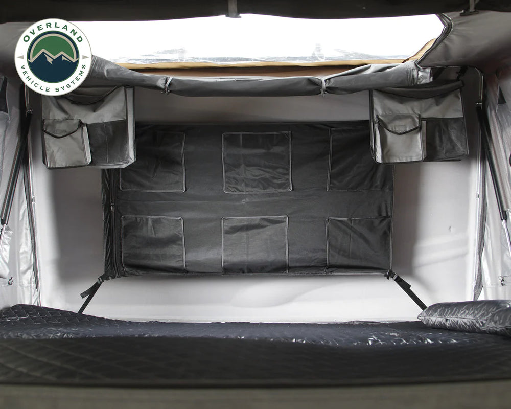 Overland Vehicle Systems Bushveld II Hardshell Rooftop Tent interior panel 