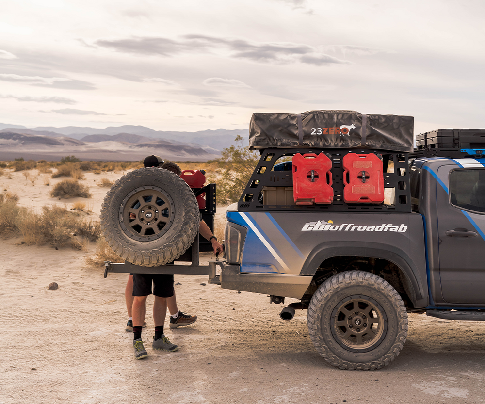 CBI Rear Bumper from side arms open