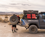CBI Rear Bumper from side arms open