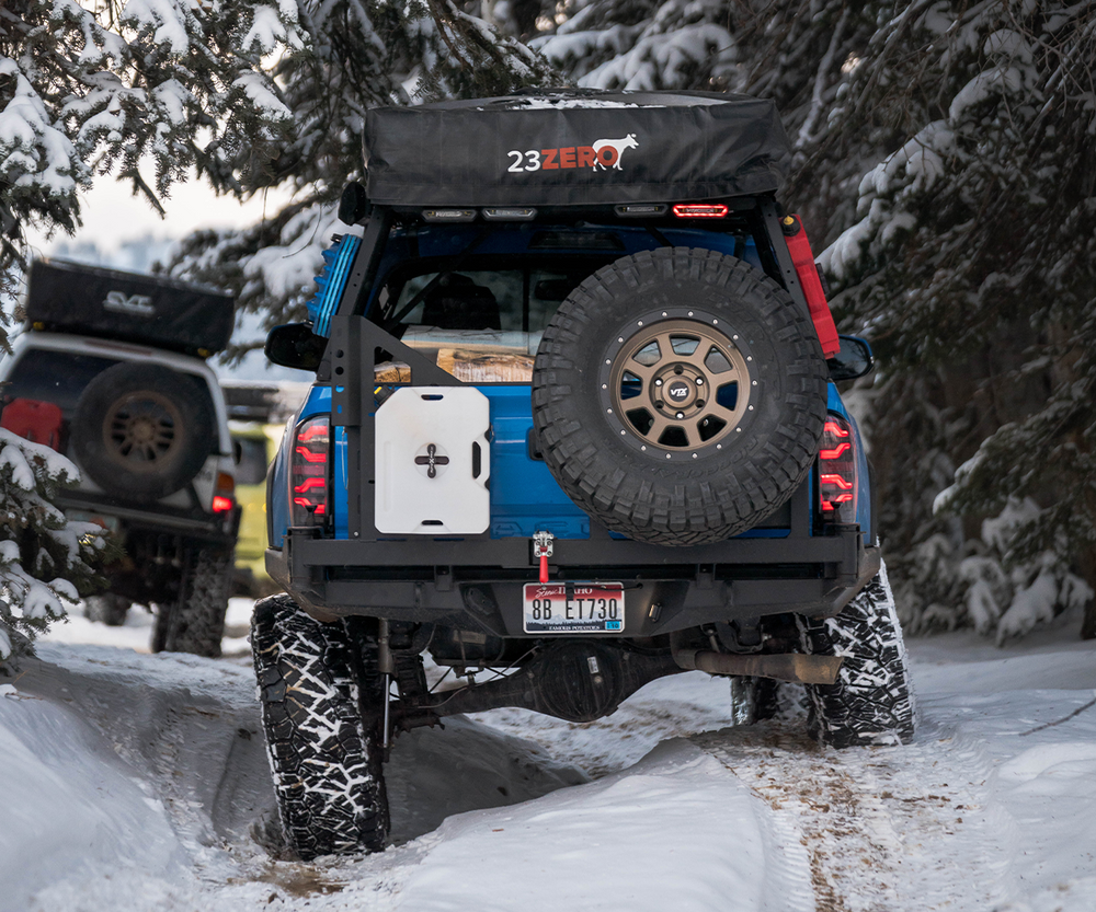CBI Rear Bumper in snow
