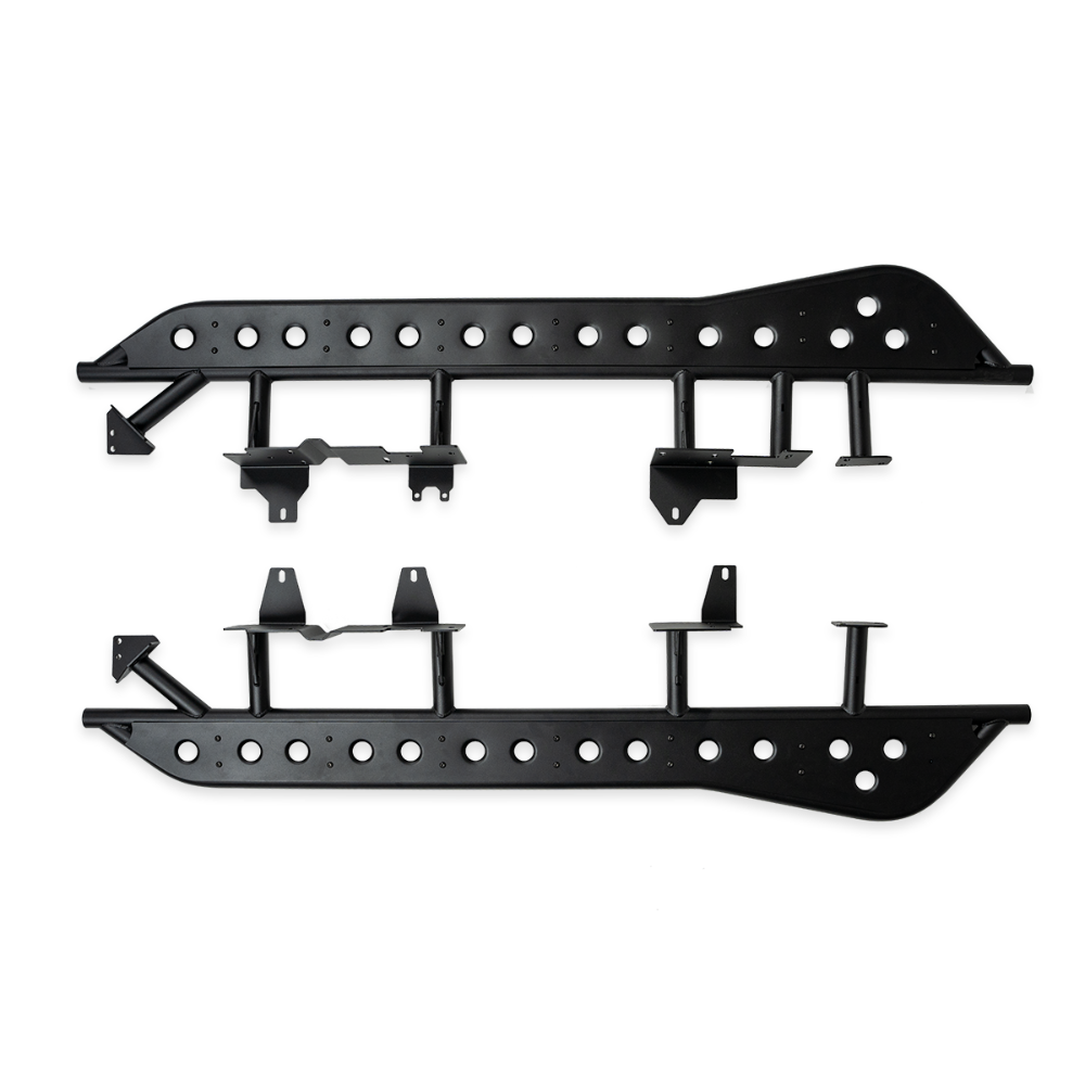 Cali Raised LED Step Edition Rock Sliders For Toyota 4Runner 2025-Current