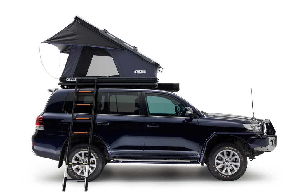 Side View Of The Canning Roof Top Tent