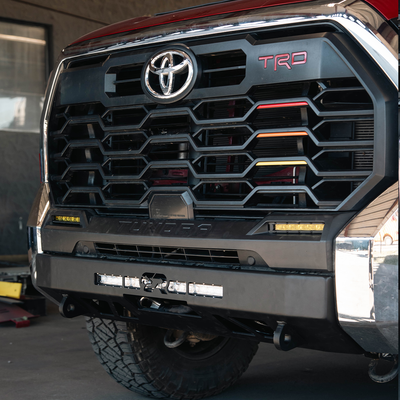 Cali Raised LED 2022+ Toyota Tundra Front Stealth Bumper