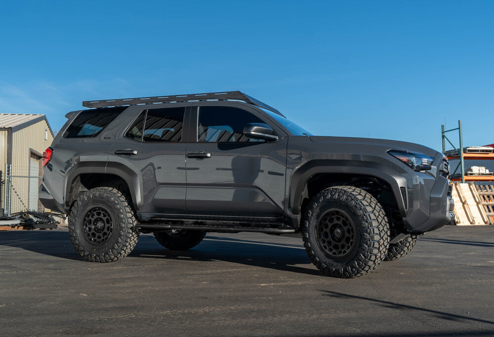 Side View of the 6th Gen Prinsu 4Runner roof rack
