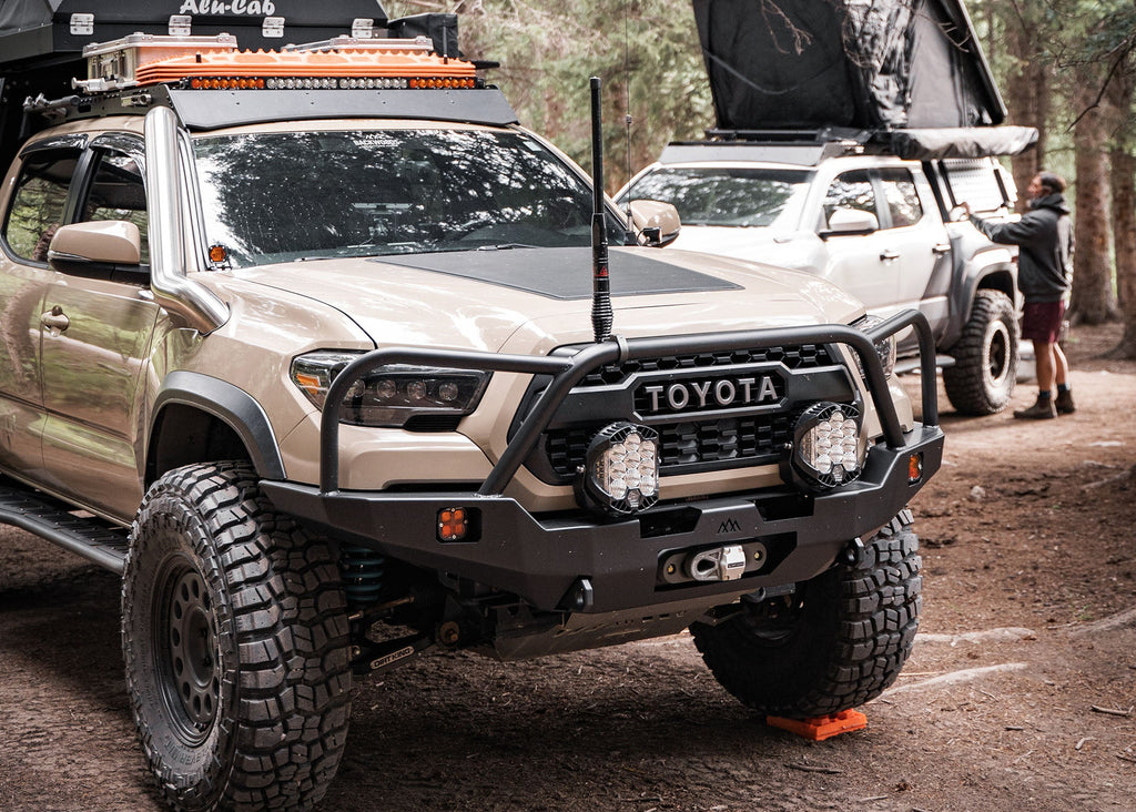 Backwoods Toyota Tacoma 3rd Gen (2016-2023) Hi-Lite Overland Front Bumper [Bull Bar]