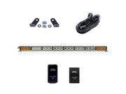 Cali Raised LED Dual Function Amber/White LED Light Bar Prinsu Mounting Bracket Kit