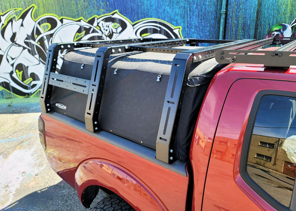 Datin Fab Canvas Cage Bed Rack For Nissan Frontier