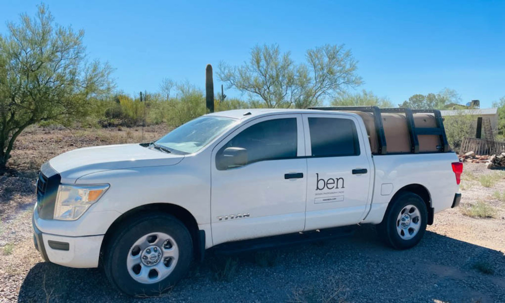 Datin Fab Canvas Cage Bed Rack 6.5 Length Nissan Titan 2004-Current