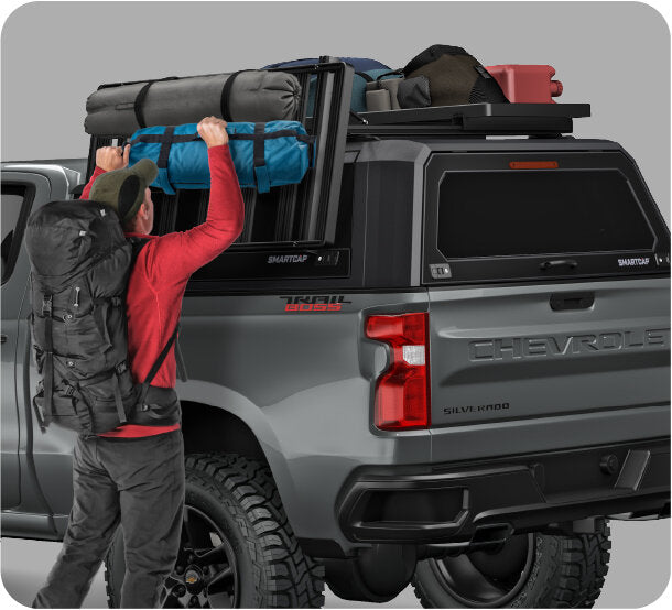 Drop Rack from RSI with accesories and person