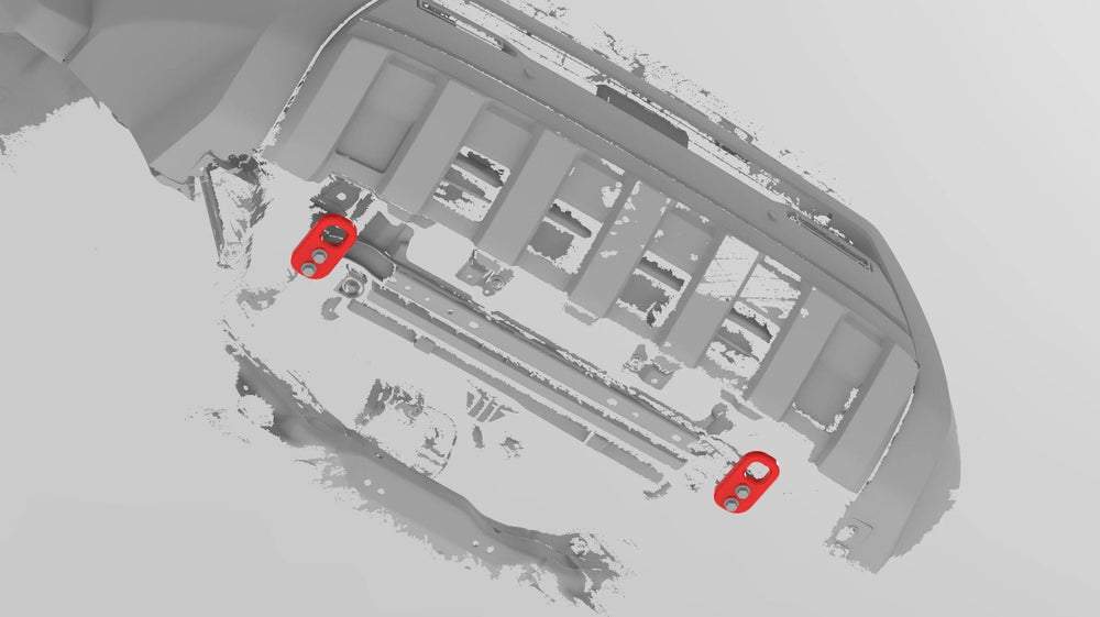 2024-Current Toyota Tacoma Lower Front Recovery Points