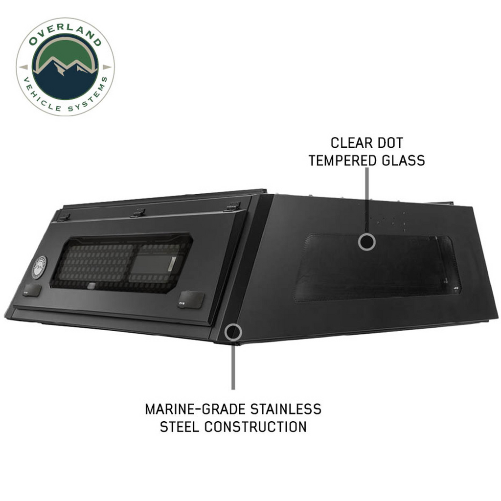 OVS Expedition Pro+ Truck Cap Glass Windows