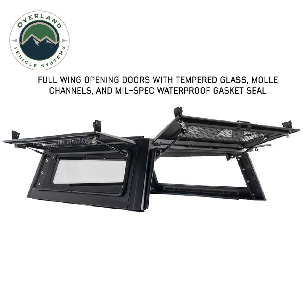 OVS Expedition Pro+ Truck Cap Opened Sides