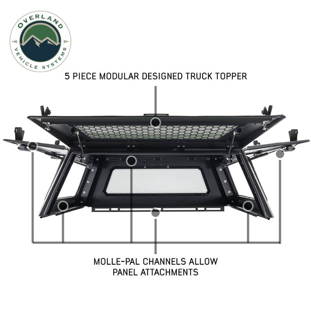 OVS Expedition Pro+ Truck Cap With Opened Sides