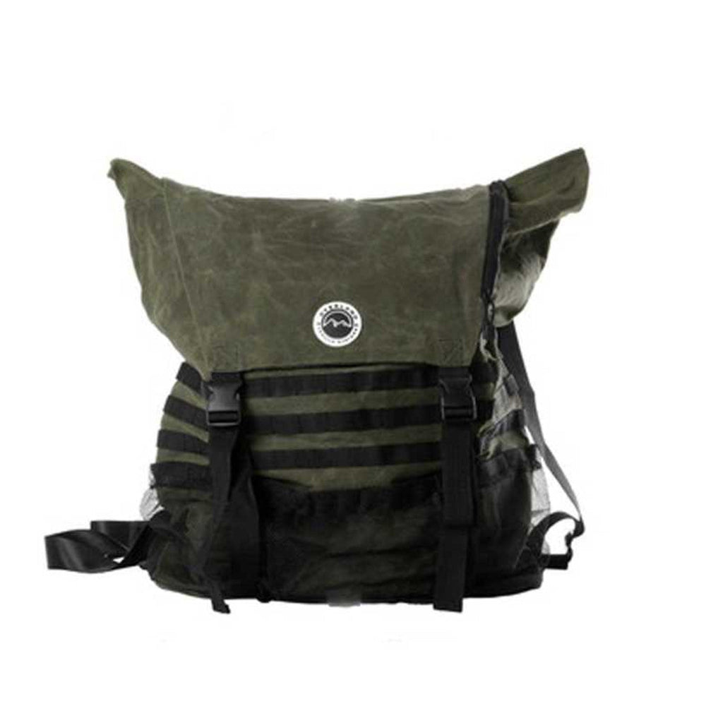 Overland Vehicle Systems Extra Large Trash Bag Tire Mount - #16 Waxed Canvas Universal
