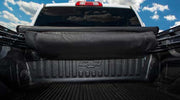 Both topper and tonneau stowed