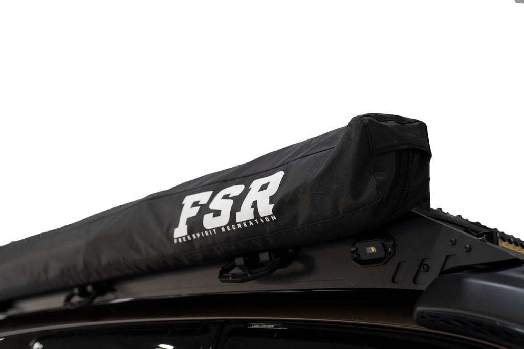 FSR 180 Awning V2 Closed Logo Detail View