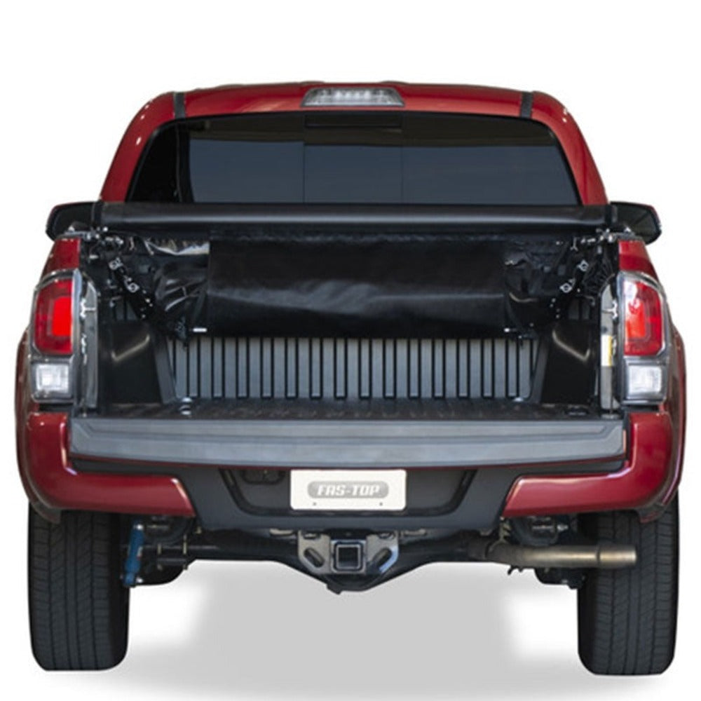 Fas-Top Traveler Truck Topper And Tonneau For Toyota Rear View