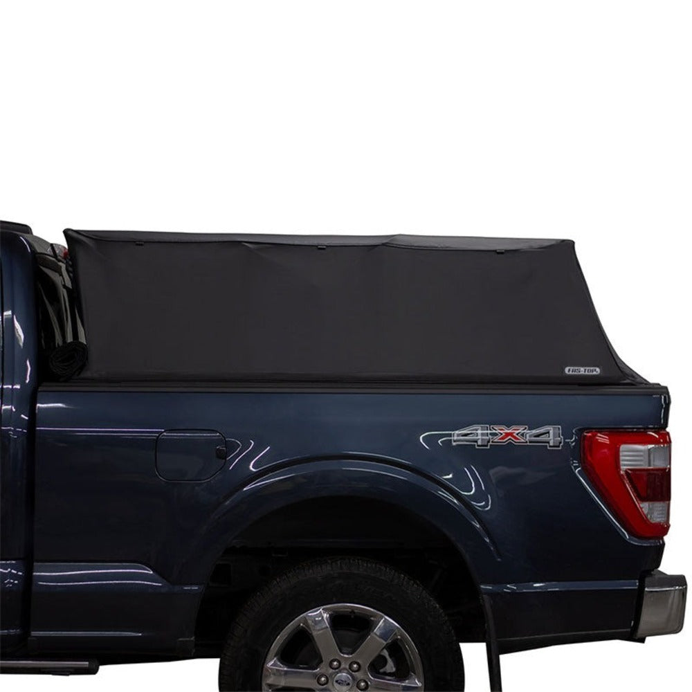 Side View Of The Installed Fas-Top Traveler Truck Topper And Tonneau For Toyota