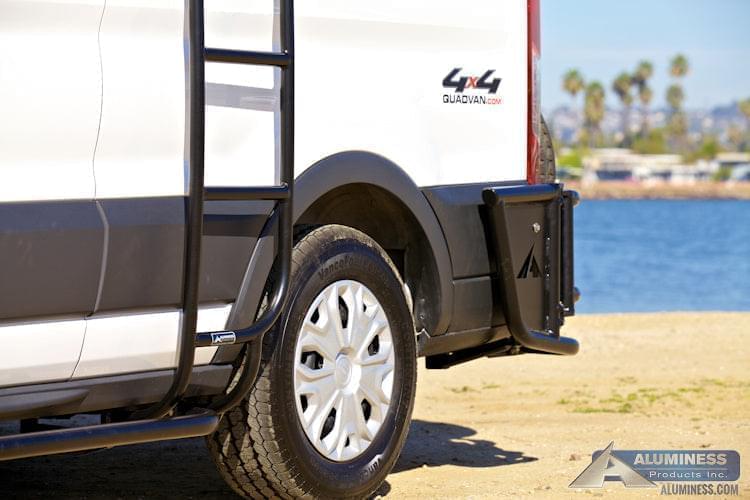Aluminess Aluminum Driver Side Ladder For Ford Transit 2015+