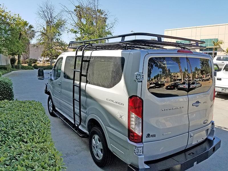 Aluminess 130" Low Roof Rack For Ford Transit 2015+