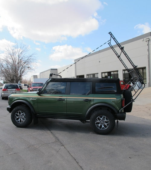 Image showing the Gobi platform stealth rack lifted