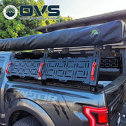 Ruff Rax 2021-2026 Ford F-150 modular bed rack installed on F-150 showing full profile