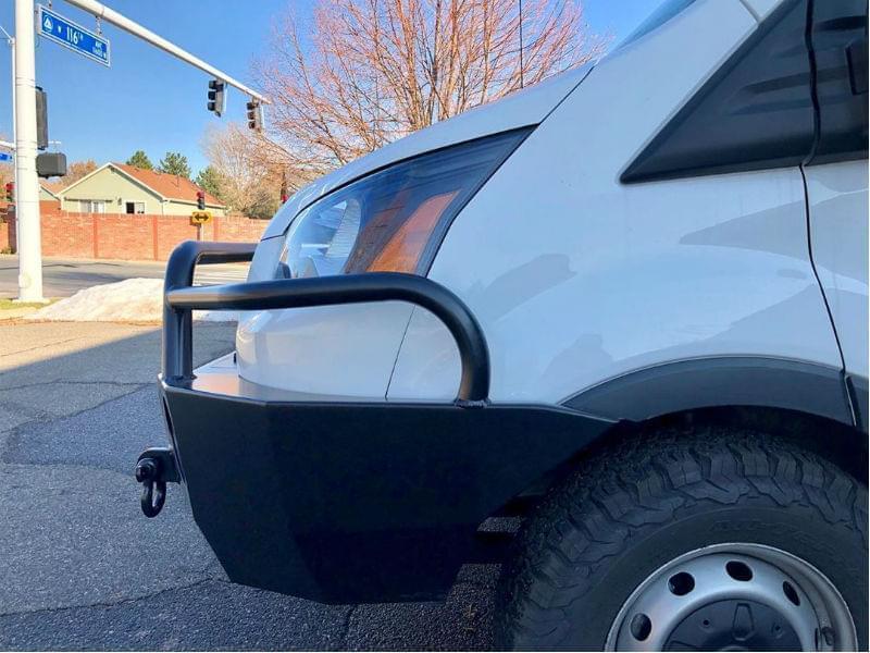 Aluminess Front Winch Bumper for Ford Transit 2015-2019