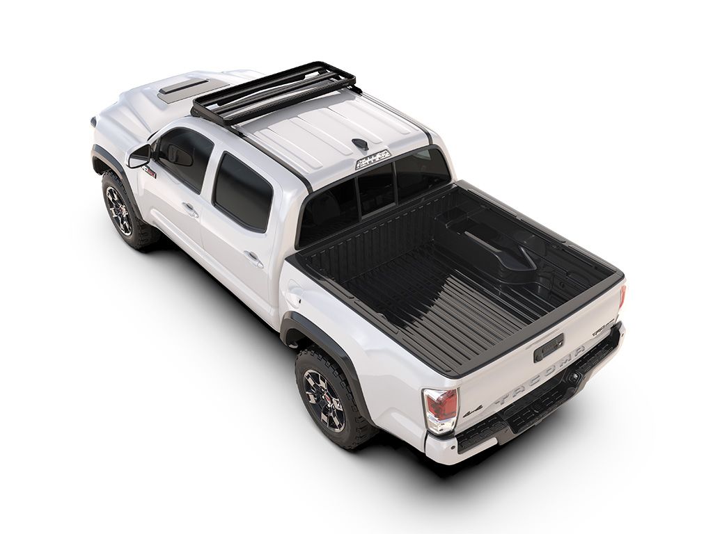 Image showing an aerial view of the toyota tacoma with the slimline ii roof rack mounted