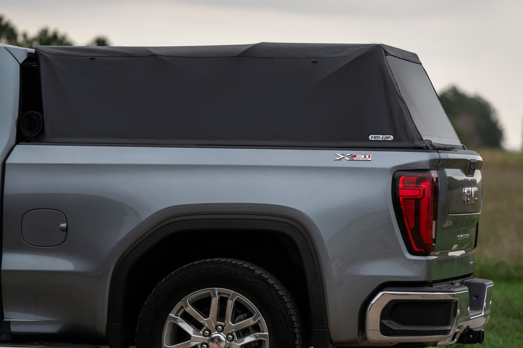 Topper deployed on GMC Sierra