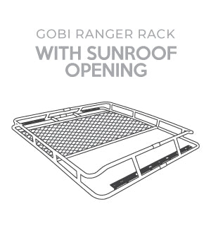 Image showing the gobi ranger rack with sunroof opening