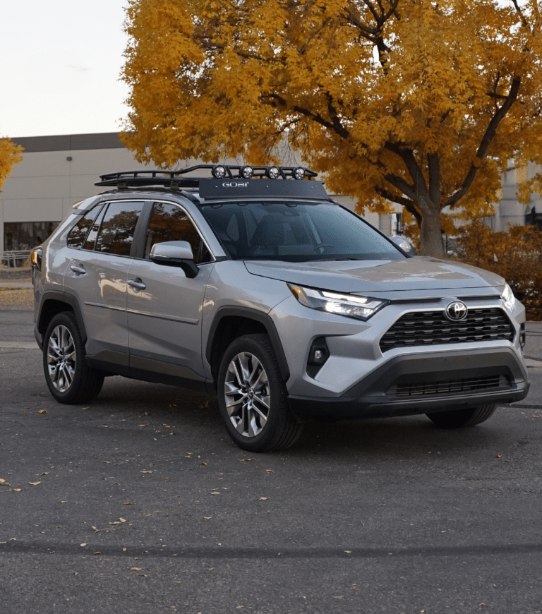Toyota Rav4 Roof Cross Bars Gobi Stealth Rack Sunroof Opening