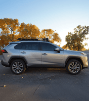 Side view of the stealth gobi rack with sunroof opening