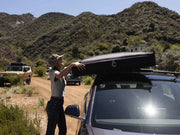 REV Tent Gen 2 truck transport cross bar carry options view