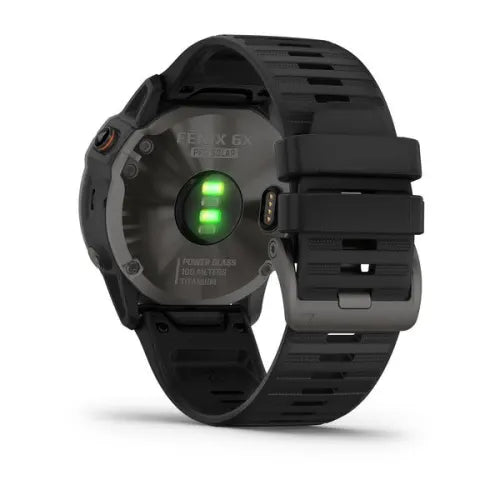 Garmin Fenix6X Pro Solar Edition Smart Watch Back View