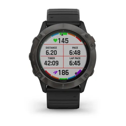 Garmin Fenix6X Pro Solar Edition Smart Watch WithXC Ski Dynamics