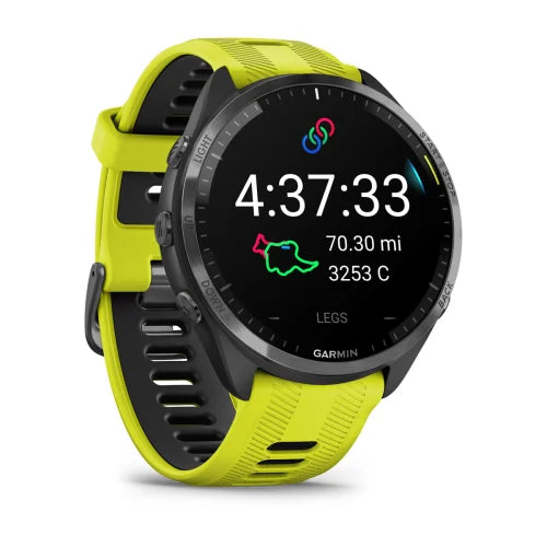 Garmin Forerunner965 Carbon Gray Smart Watch with Premium Training Metrics