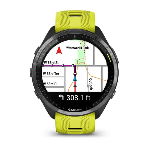 Garmin Forerunner 965 Carbon Gray Smart Watch with Triathlonand Multisport Profiles