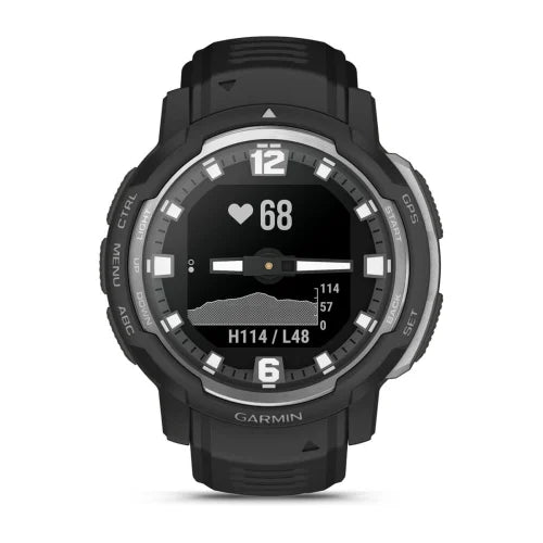 Garmin Instinct Crossover Smart Watch Front View