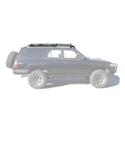Image highlighting the stealth platform rack by gobi mounted on the toyota 4unner