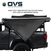 HD Nomadic 270 LT awning 280G poly cotton rip-stop fabric weave close-up