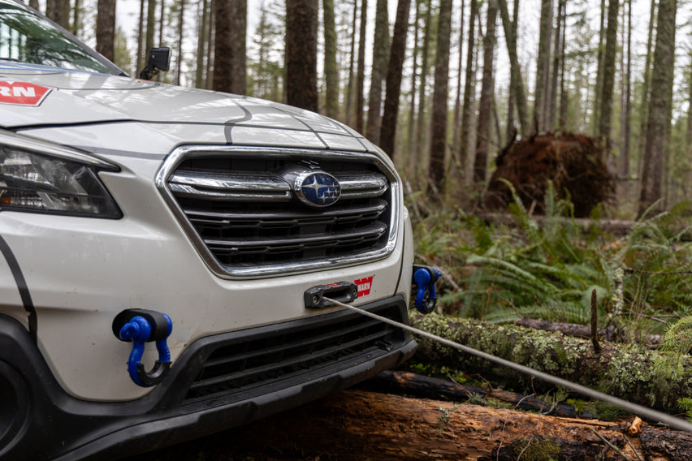 RalliTek Hidden Winch Mount - Fits 2015-2019 Subaru Outback 4