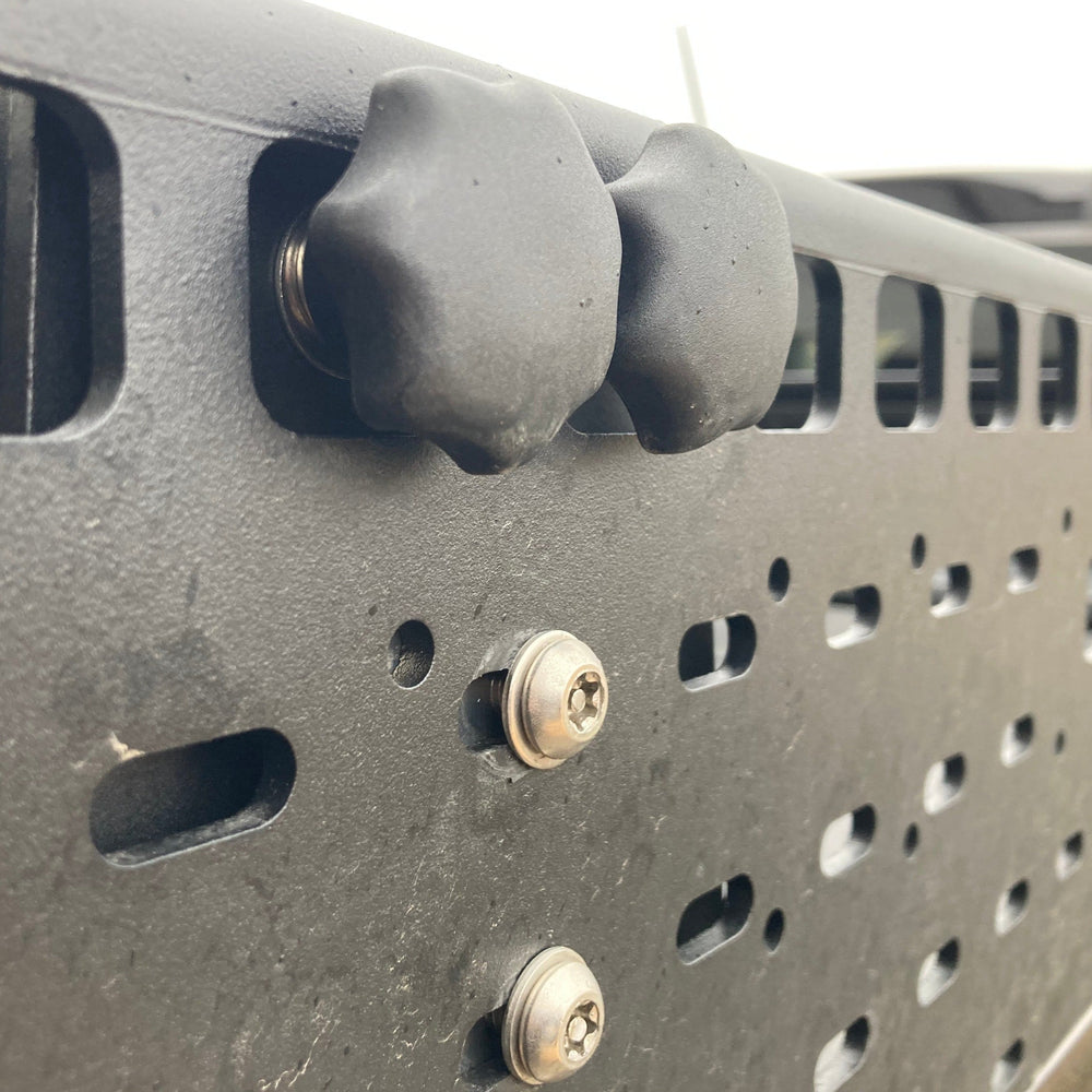 BillieBars - Quick Release Thumb Screws for Cross Bars