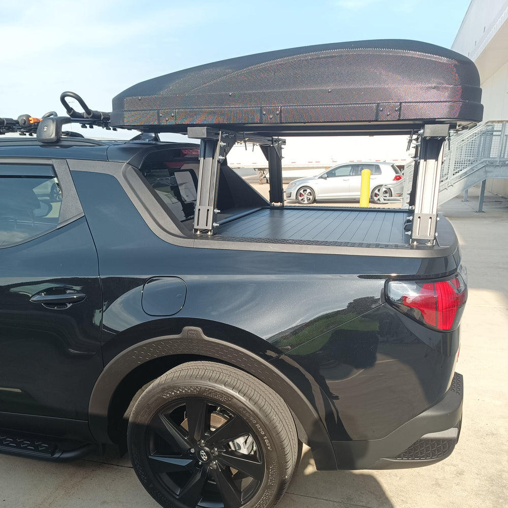 Santa Cruz- Bed Rack For Factory Cover with T-slots