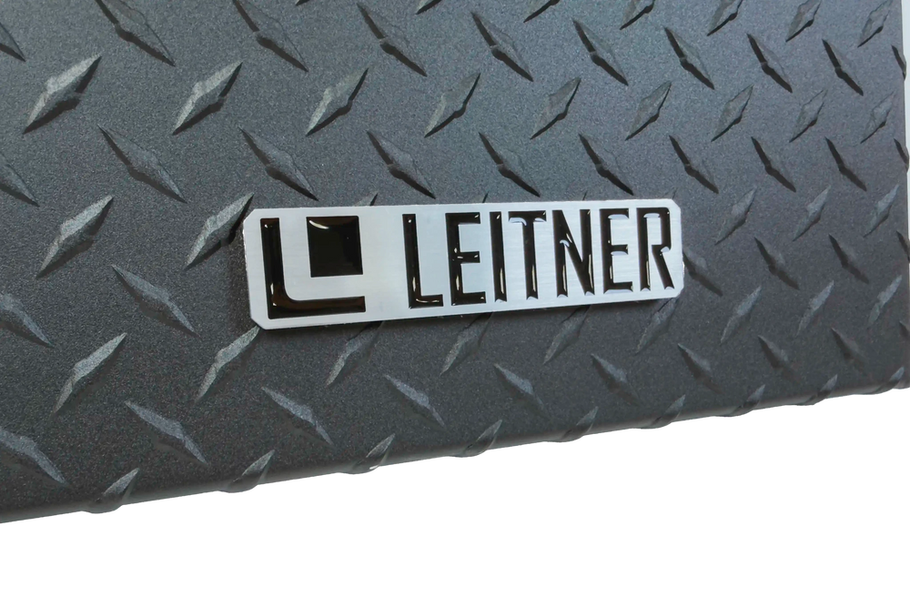 Leitner GearPOD HD side-mounted on truck bed rack lifestyle view