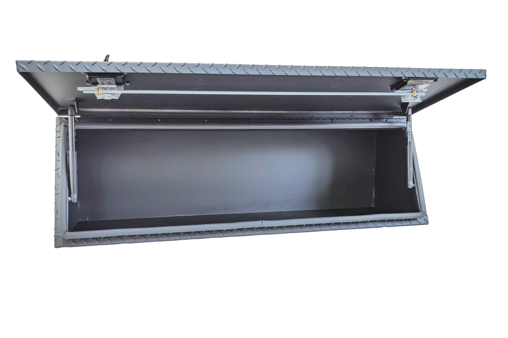 Leitner Designs GearPOD HD installed on ACS bed rack side view