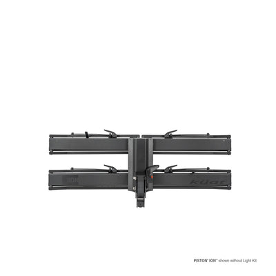 Kuat Piston ION e-bike hitch bike rack – front three-quarter view